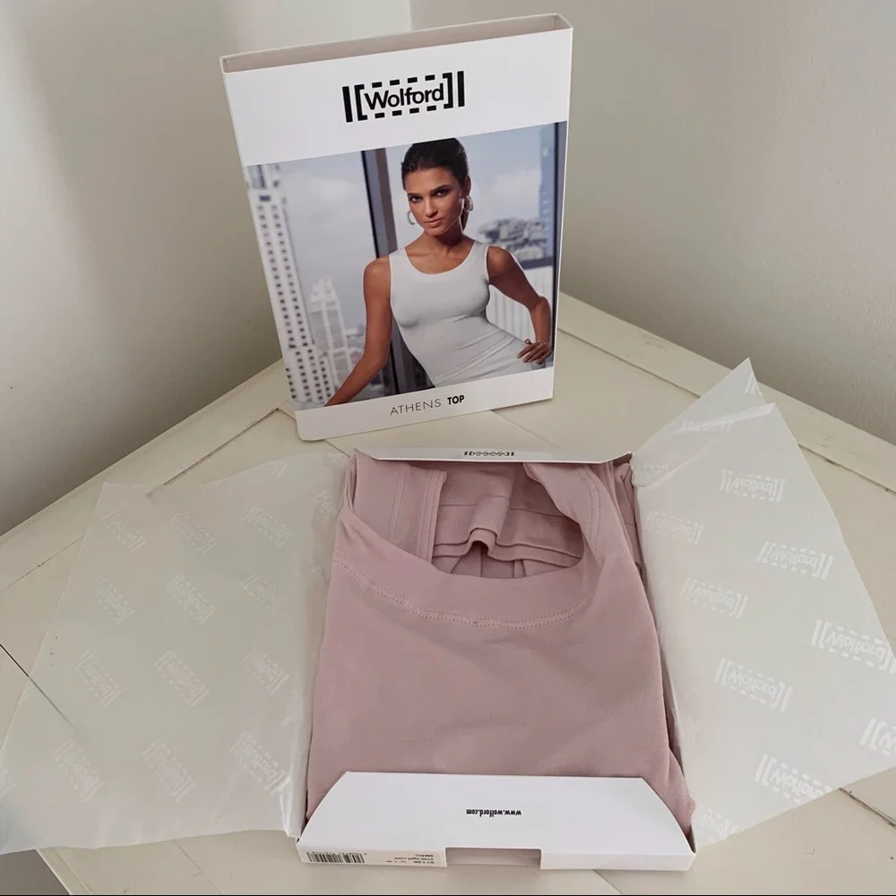 Wolford Rose Athens Tank Top - Picture 2 of 11